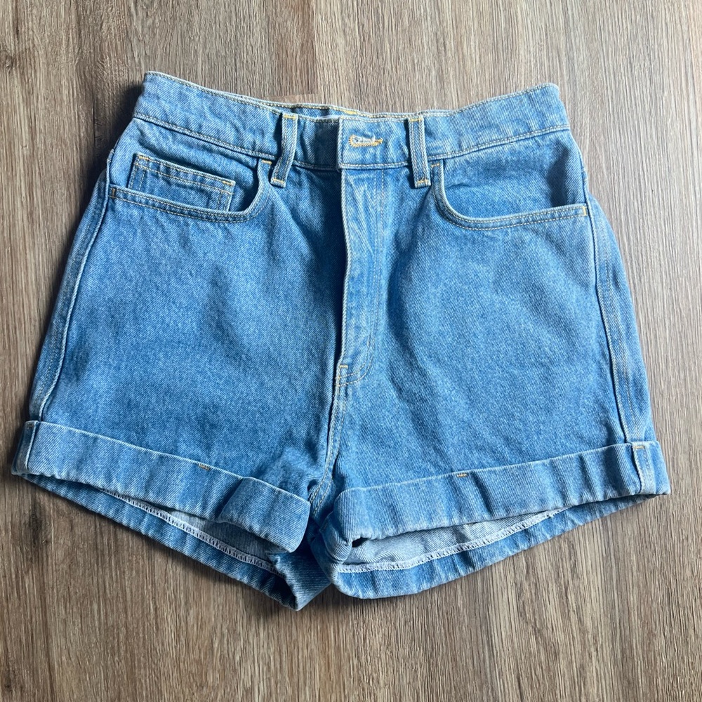 American Apparel Denim Shorts